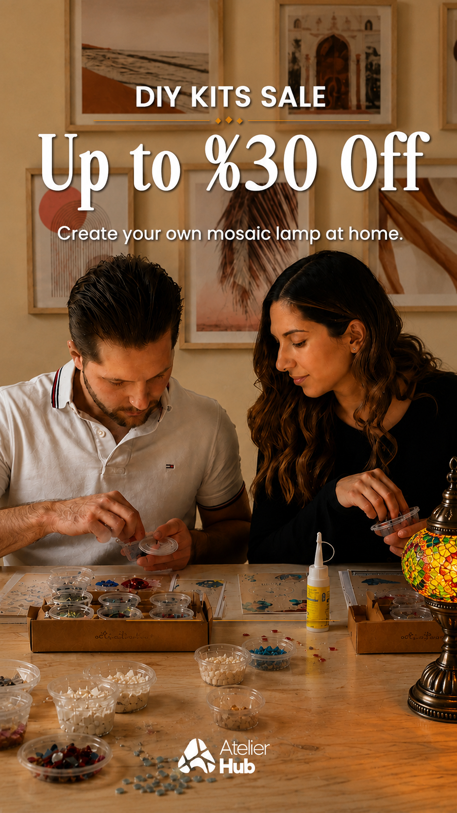 30% OFF all DIY Kits