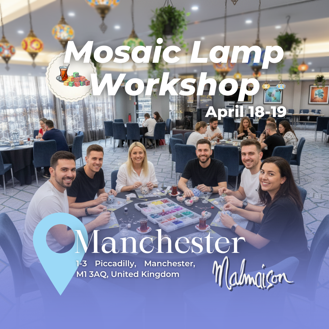 Mosaic Lamp Workshop in Manchester