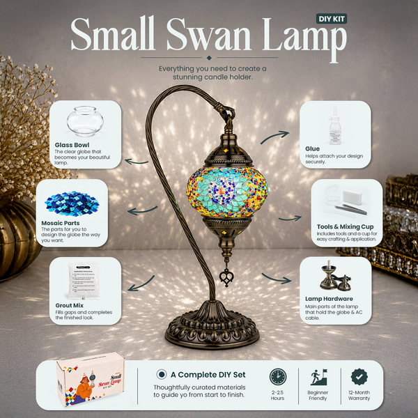 Swan Lamp DIY Kits