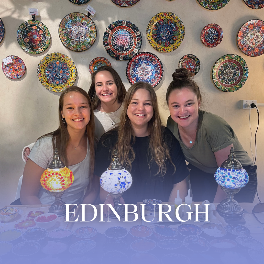 Mosaic Lamp Workshop in Edinburgh