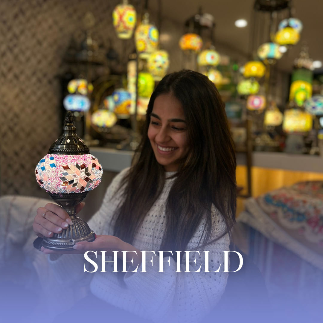 Mosaic Lamp Workshop in Sheffield