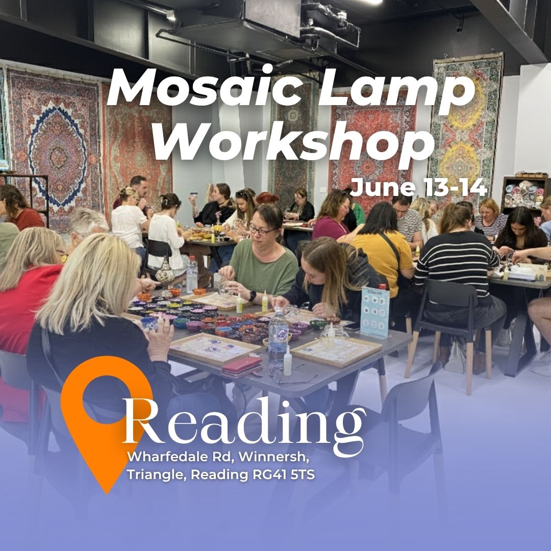 Mosaic Lamp Workshop in Reading