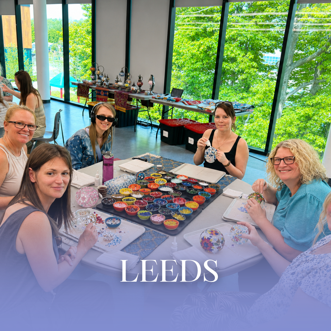 Mosaic Lamp Workshop in Leeds Shop