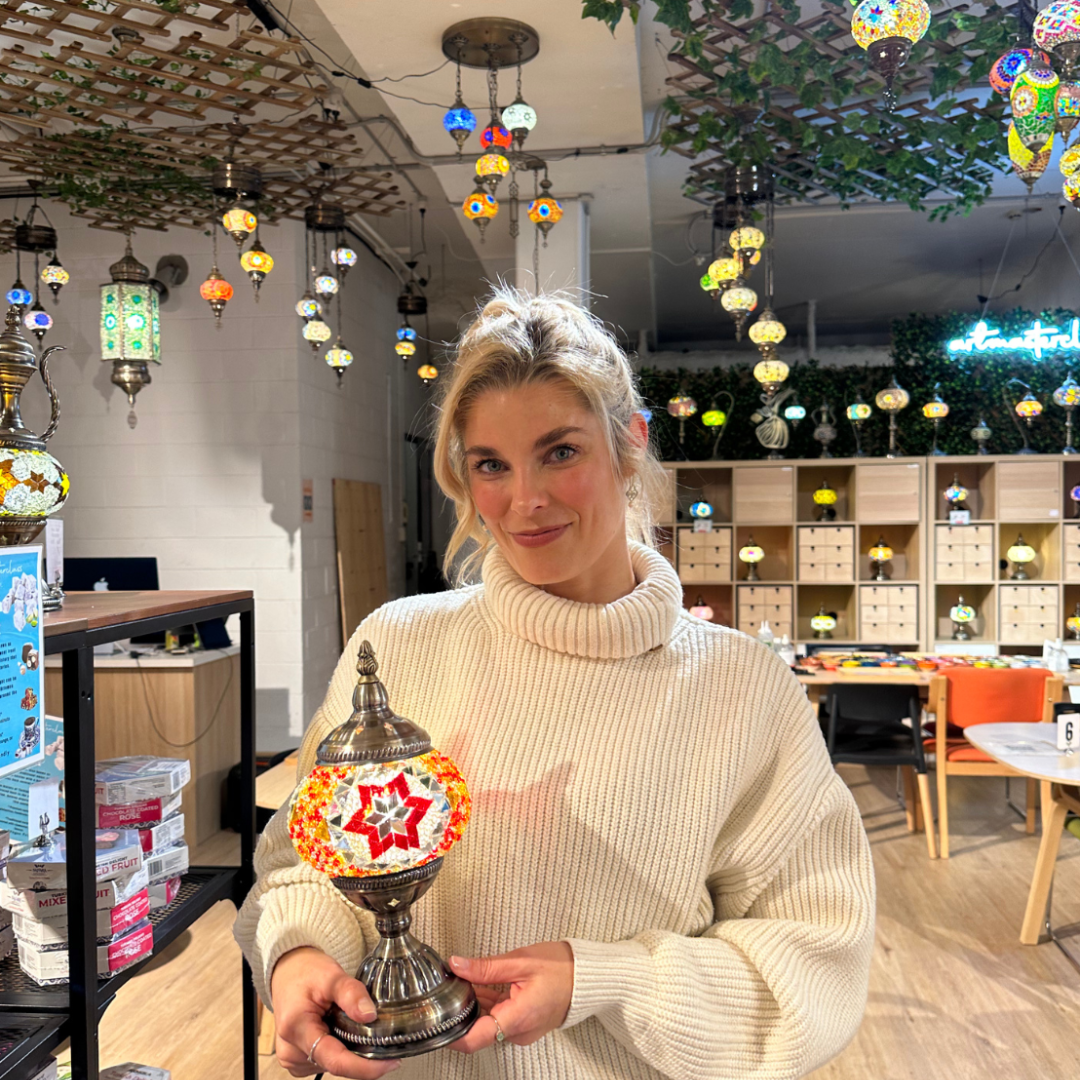 Mosaic Lamp Workshop in Guildford