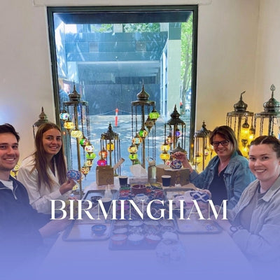 Mosaic Lamp Workshop in Birmingham
