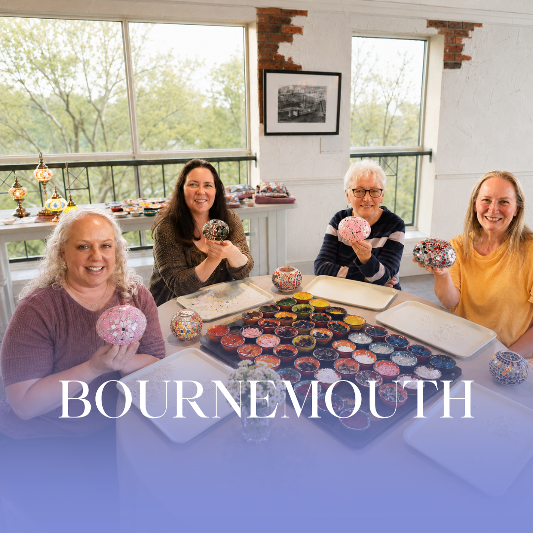 Mosaic Lamp Workshop in Bournemouth