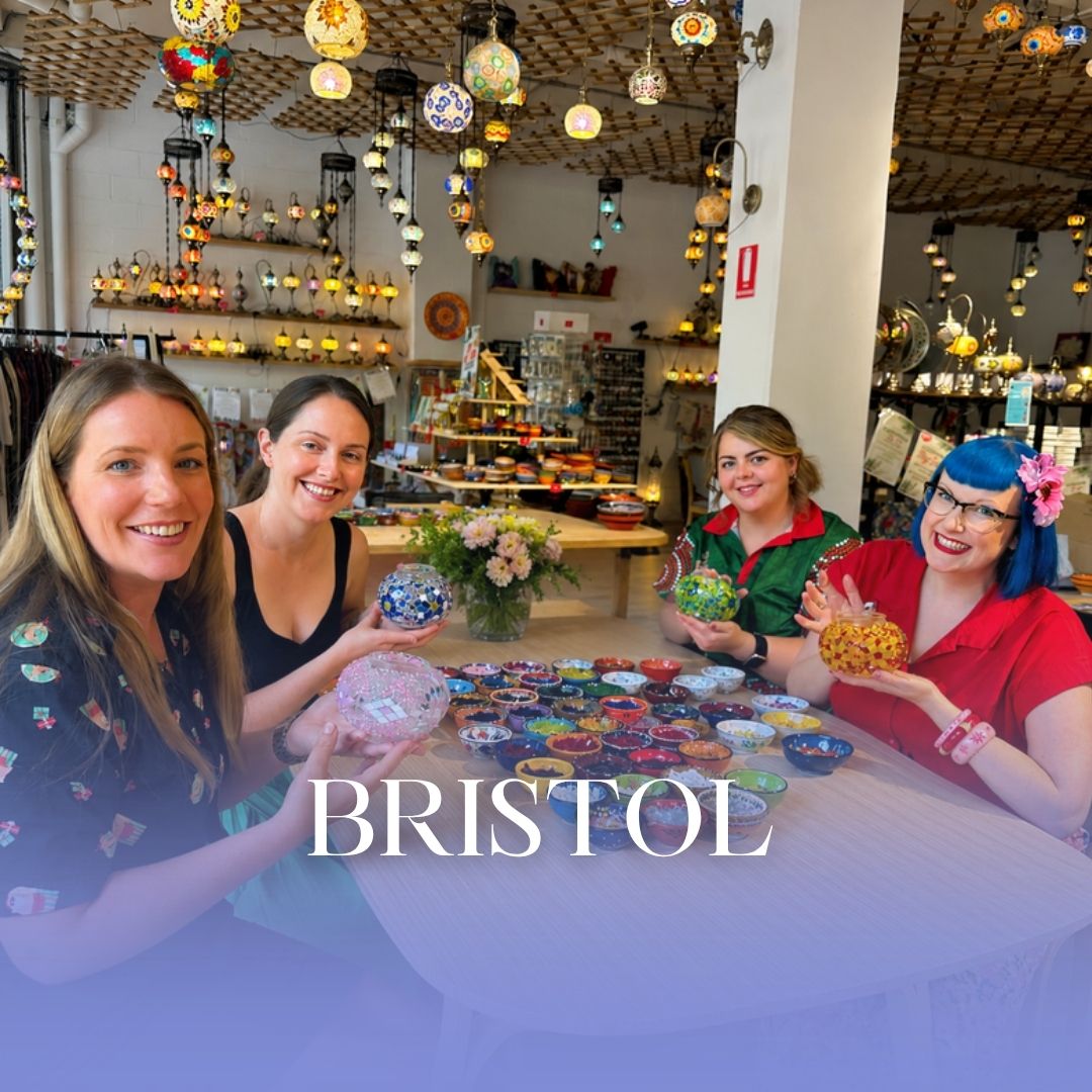 Mosaic Lamp Workshop in Bristol