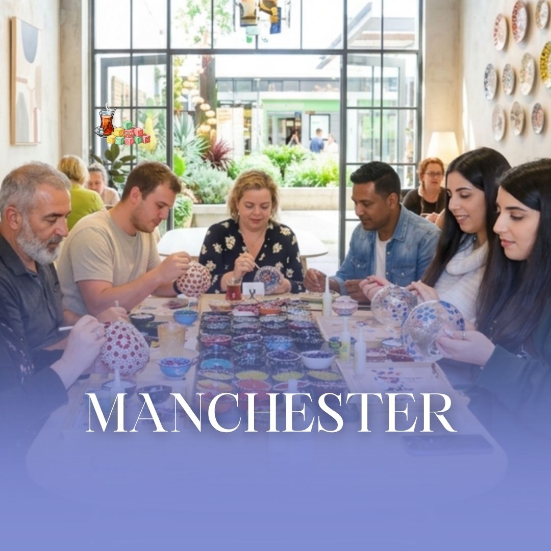 Mosaic Lamp Workshop in Manchester
