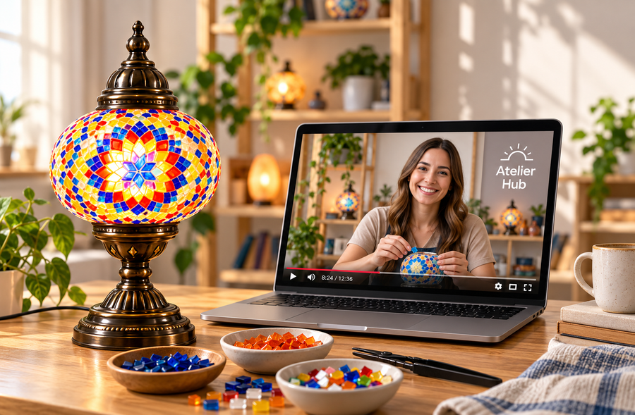 Make Your Lamp With Us, Live Online