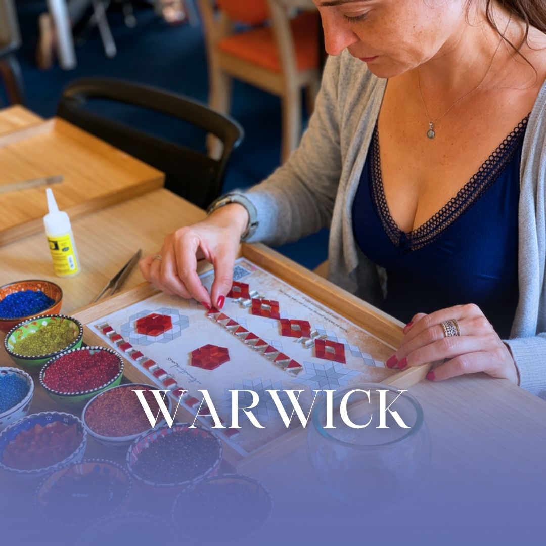 Mosaic Lamp Workshop in Warwick