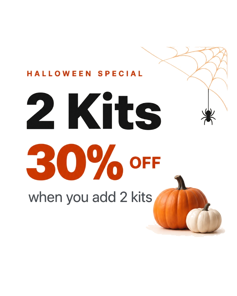 Halloween Special — 2 kits, 30% OFF when you add 2 kits